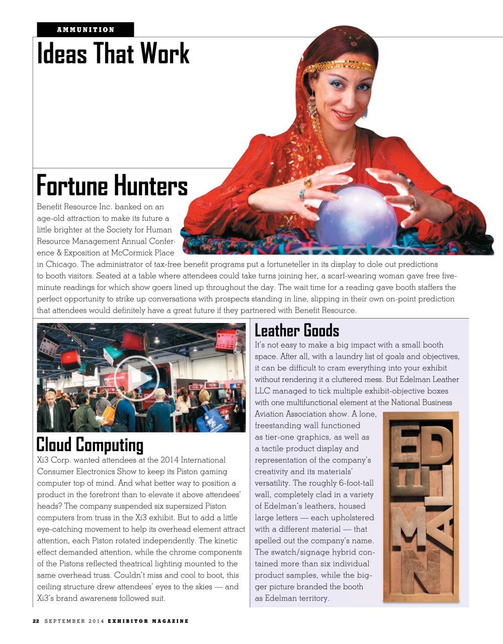 EXHIBITOR Magazine Preview Pages