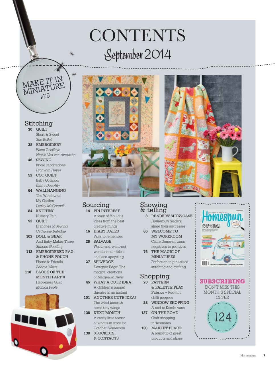 Homespun Preview Pages