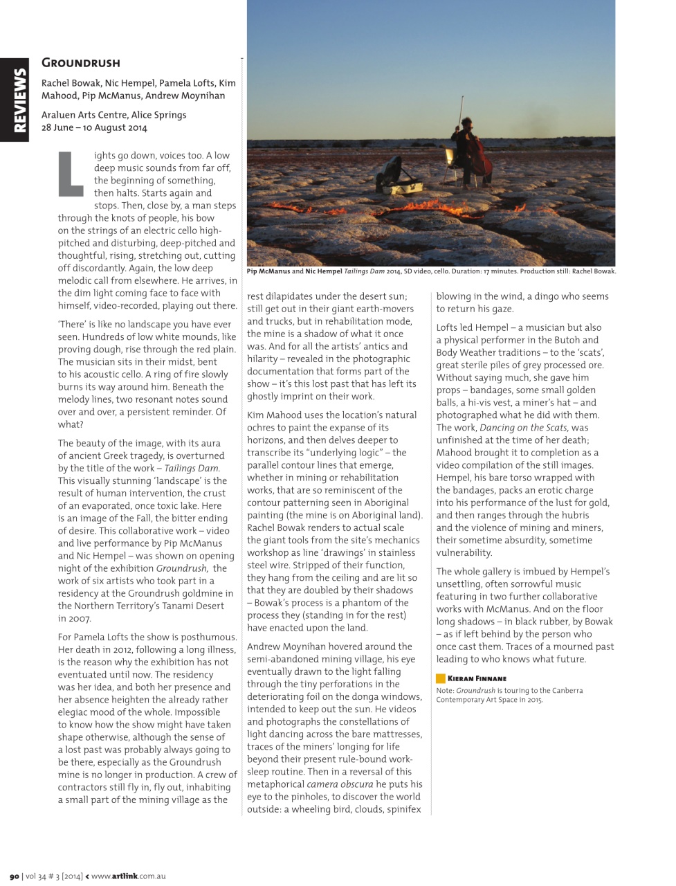 Artlink Magazine Preview Pages