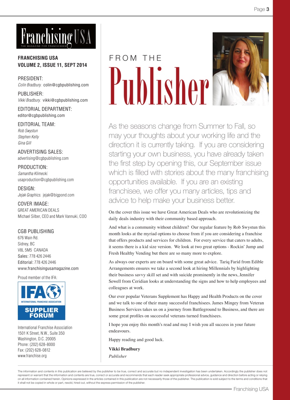 Franchising USA Preview Pages