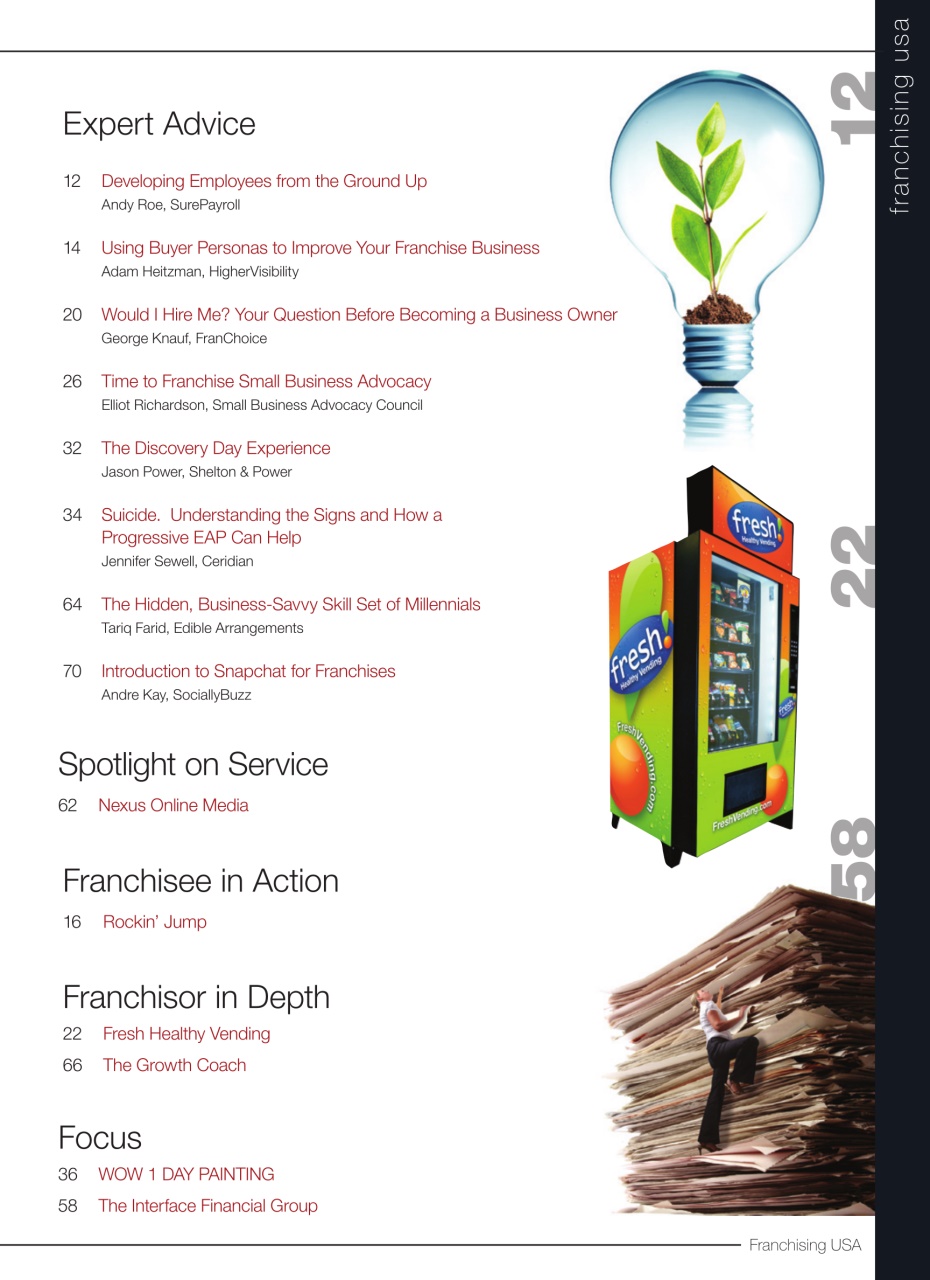 Franchising USA Preview Pages