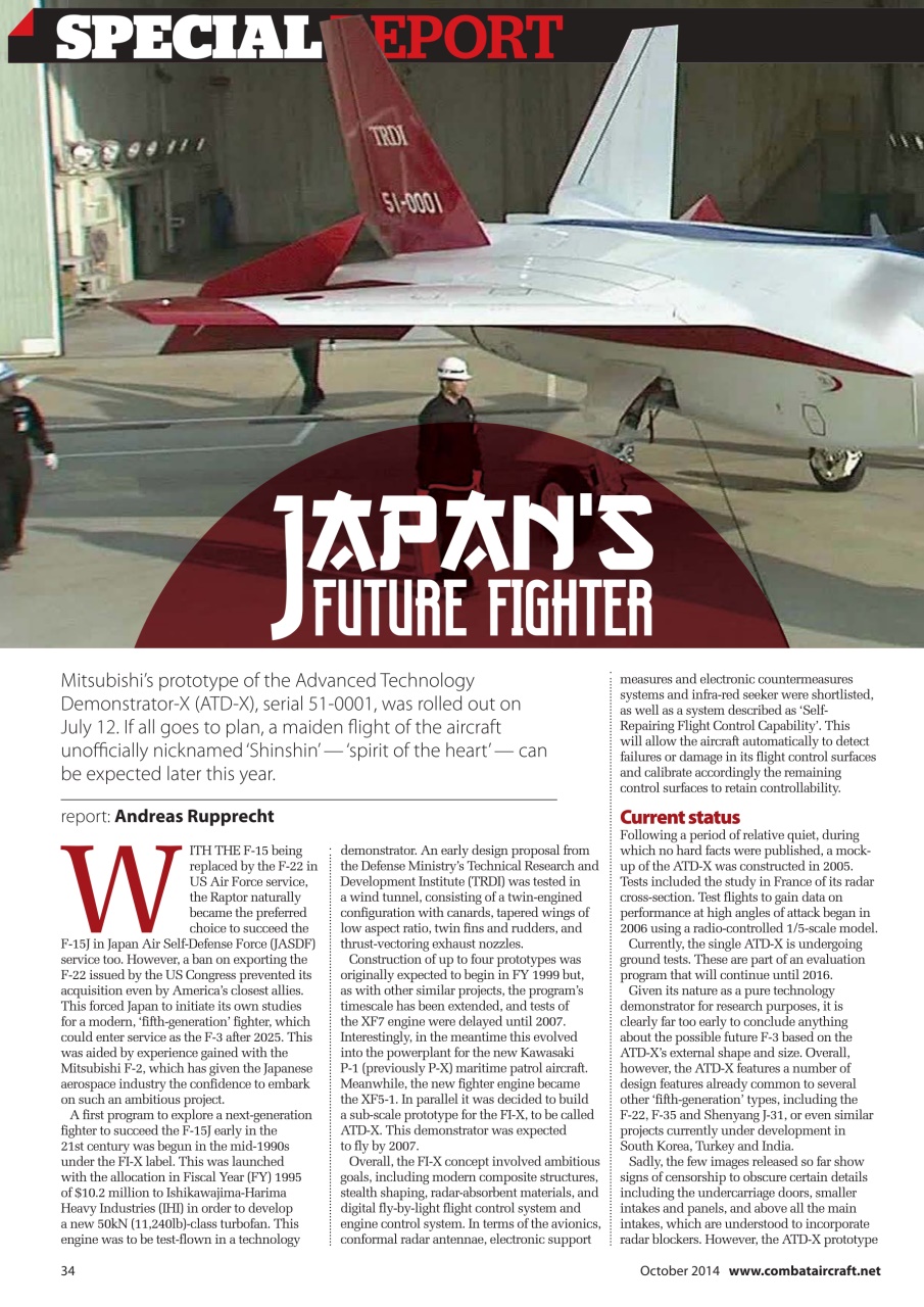 Combat Aircraft Journal Preview Pages