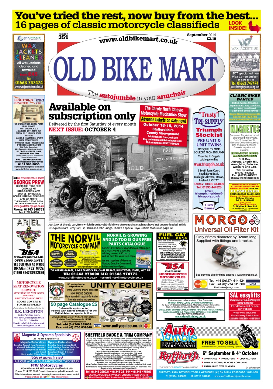 Old Bike Mart Preview Pages