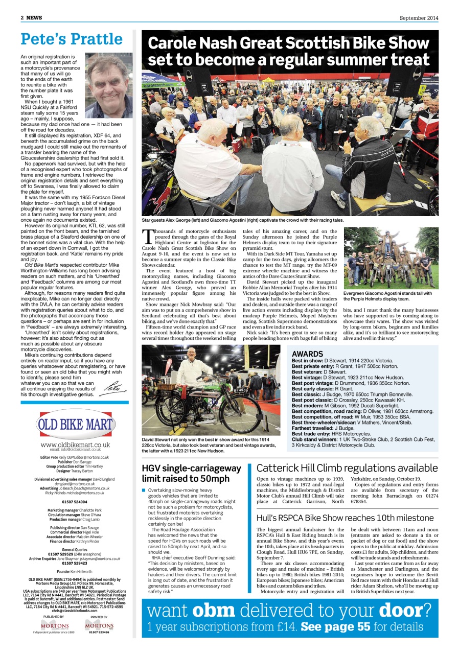 Old Bike Mart Preview Pages
