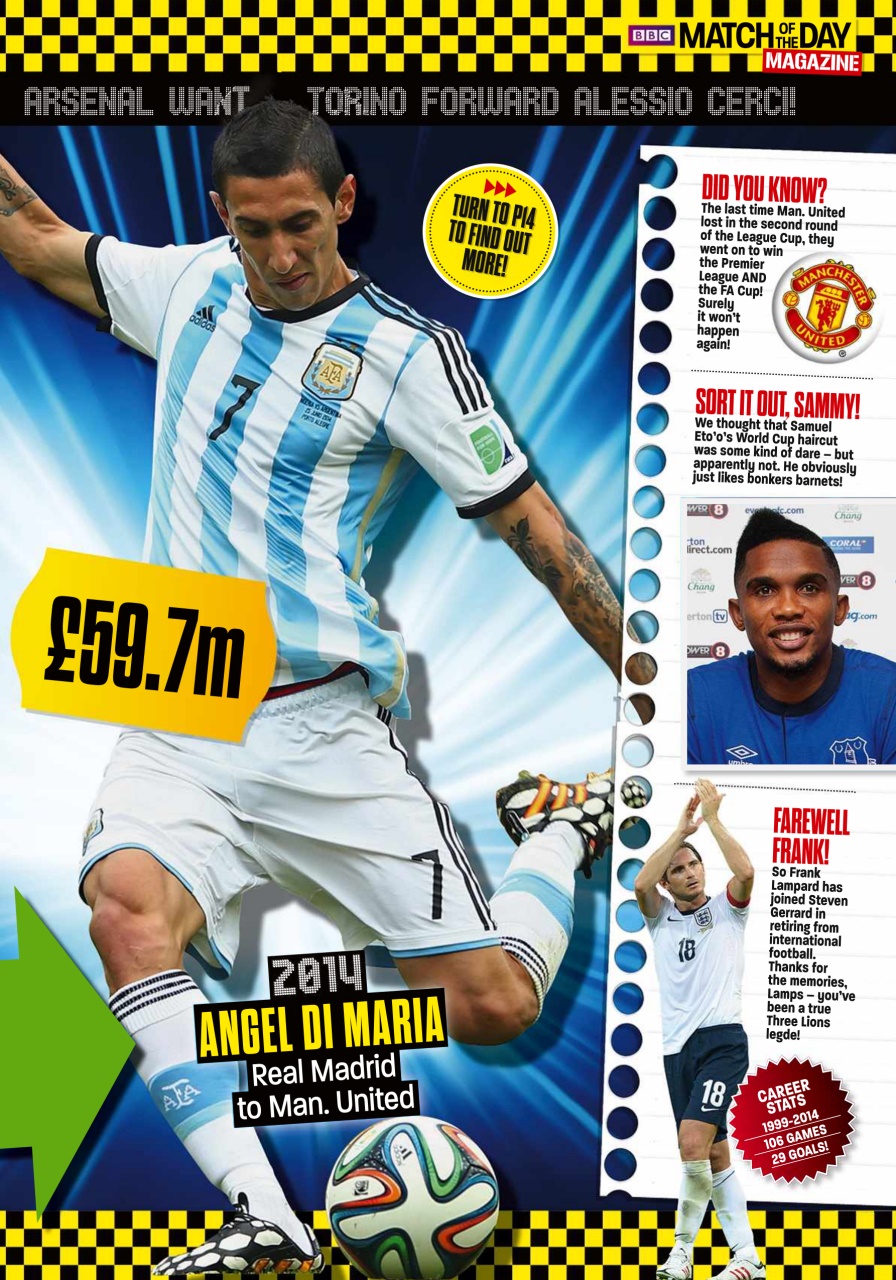 Match of the Day Preview Pages