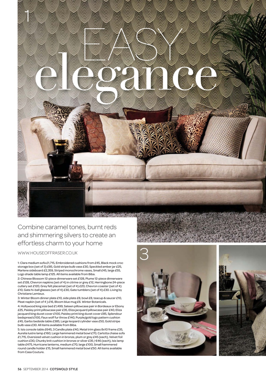 Cotswold Style Preview Pages