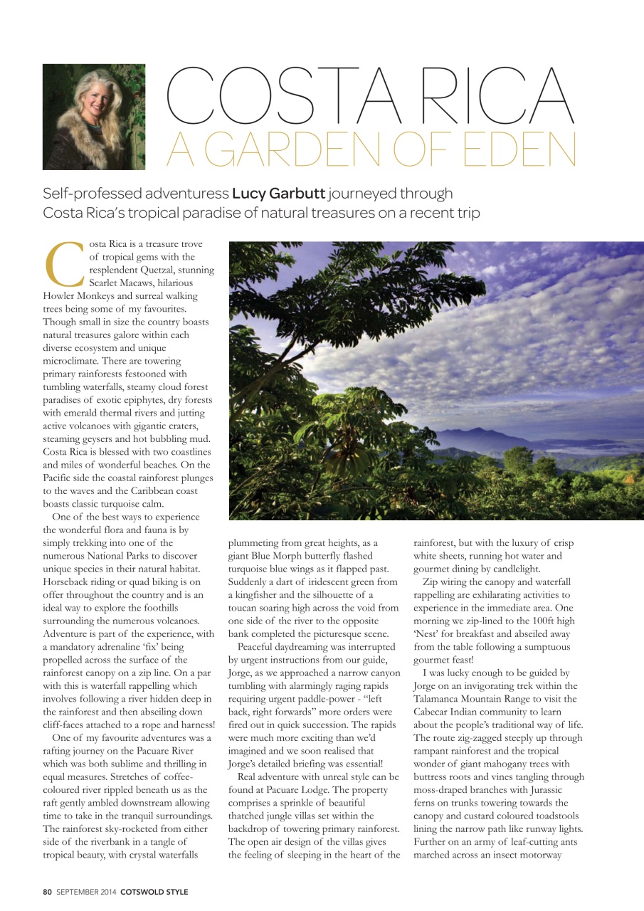 Cotswold Style Preview Pages
