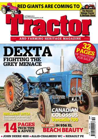 Tractor & Farming Heritage Magazine issue October 2014