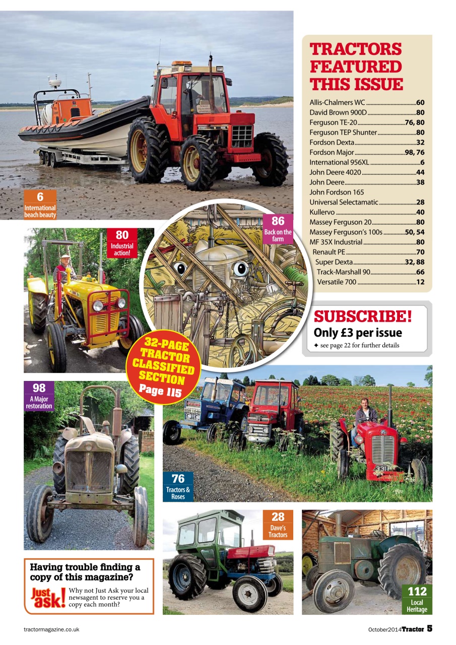 Tractor & Farming Heritage Magazine Preview Pages