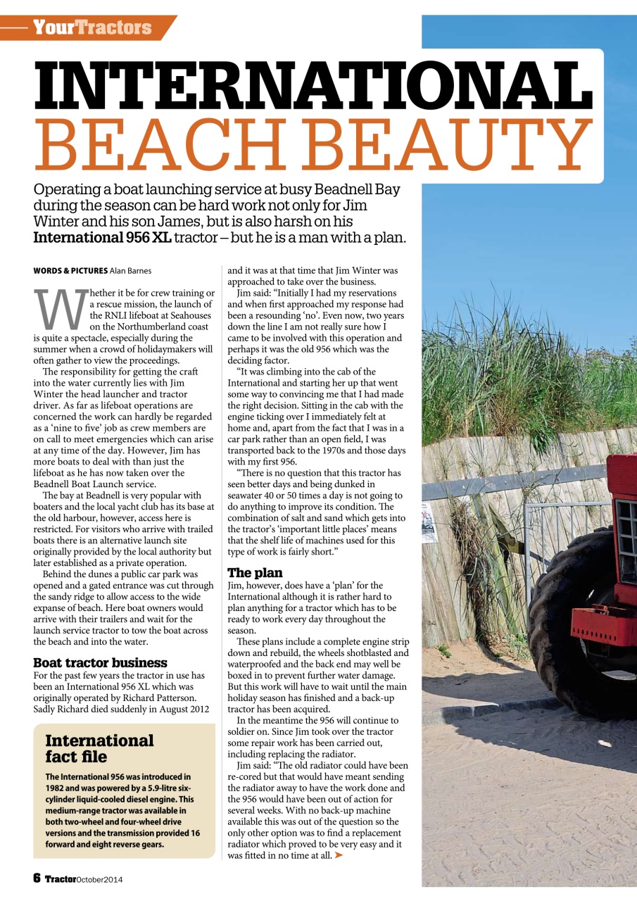Tractor & Farming Heritage Magazine Preview Pages