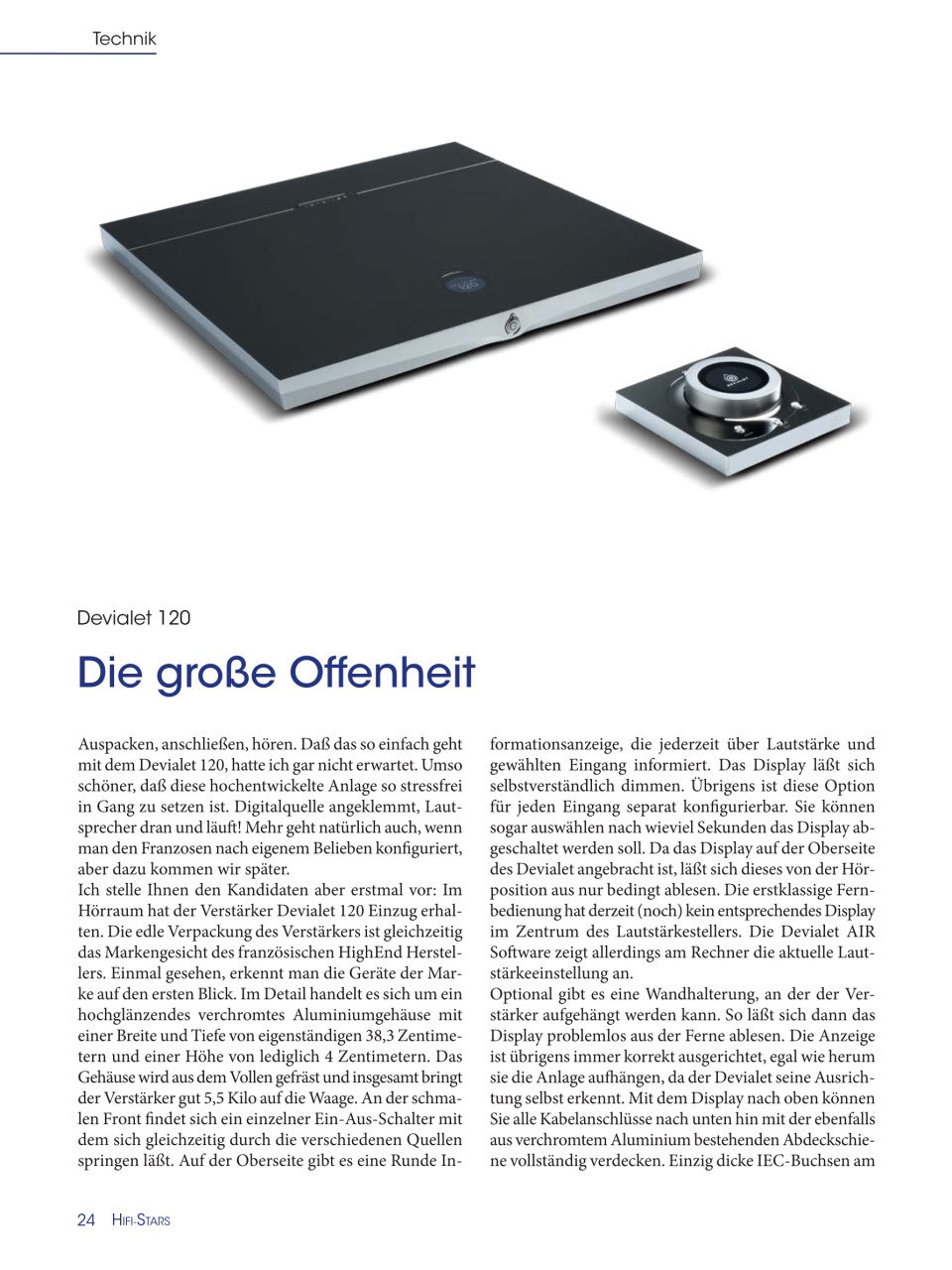 HiFi Stars Magazin Preview Pages