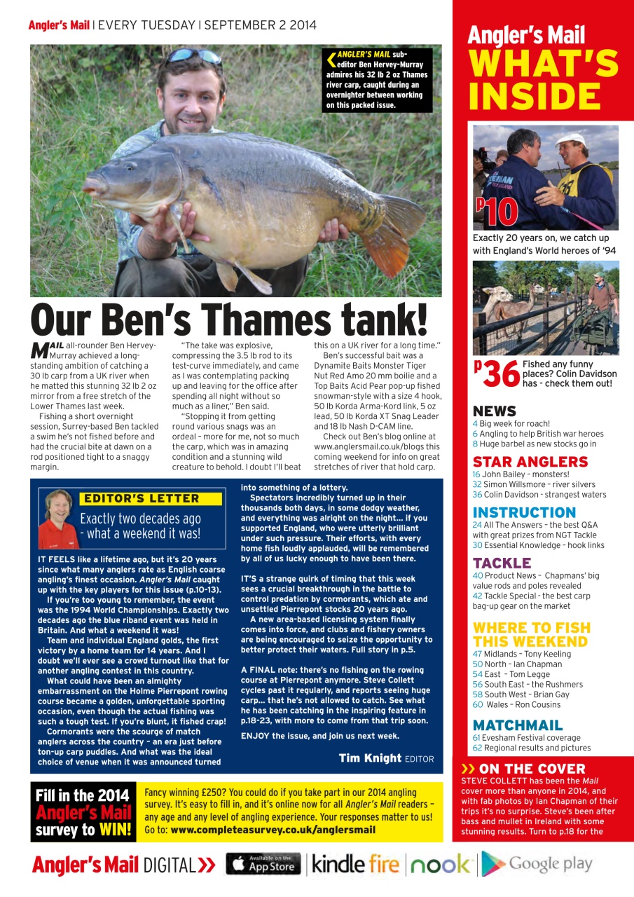 Anglers Mail Preview Pages