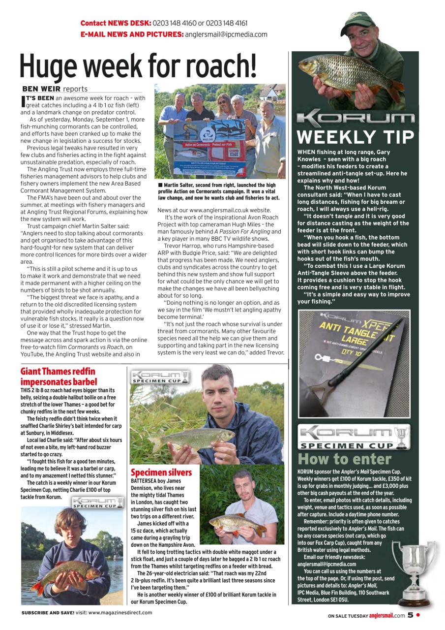 Anglers Mail Preview Pages