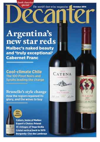 Decanter issue October 2014
