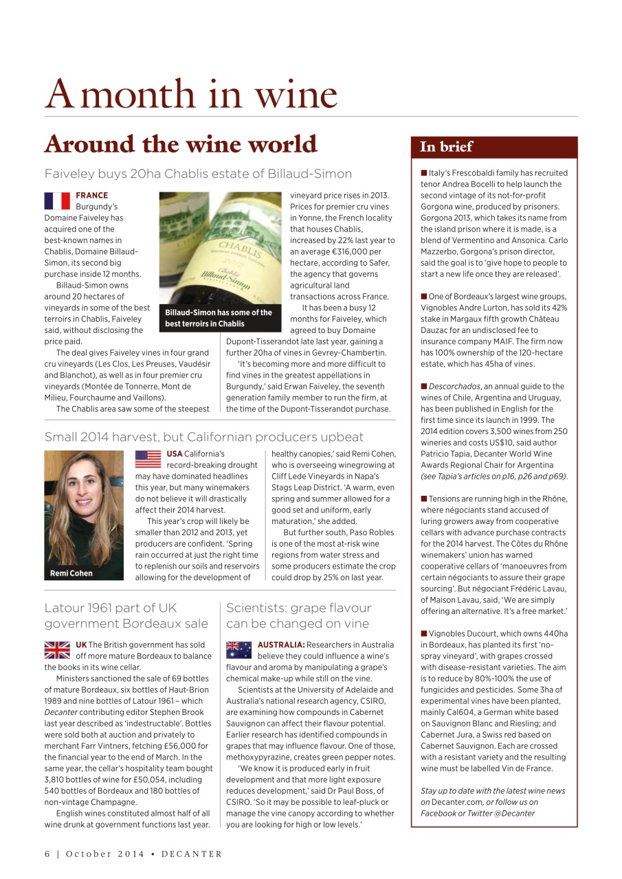 Decanter Preview Pages