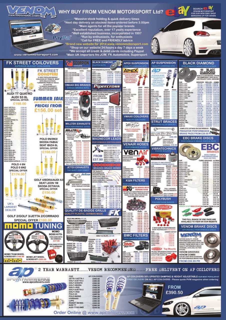 Performance VW Preview Pages