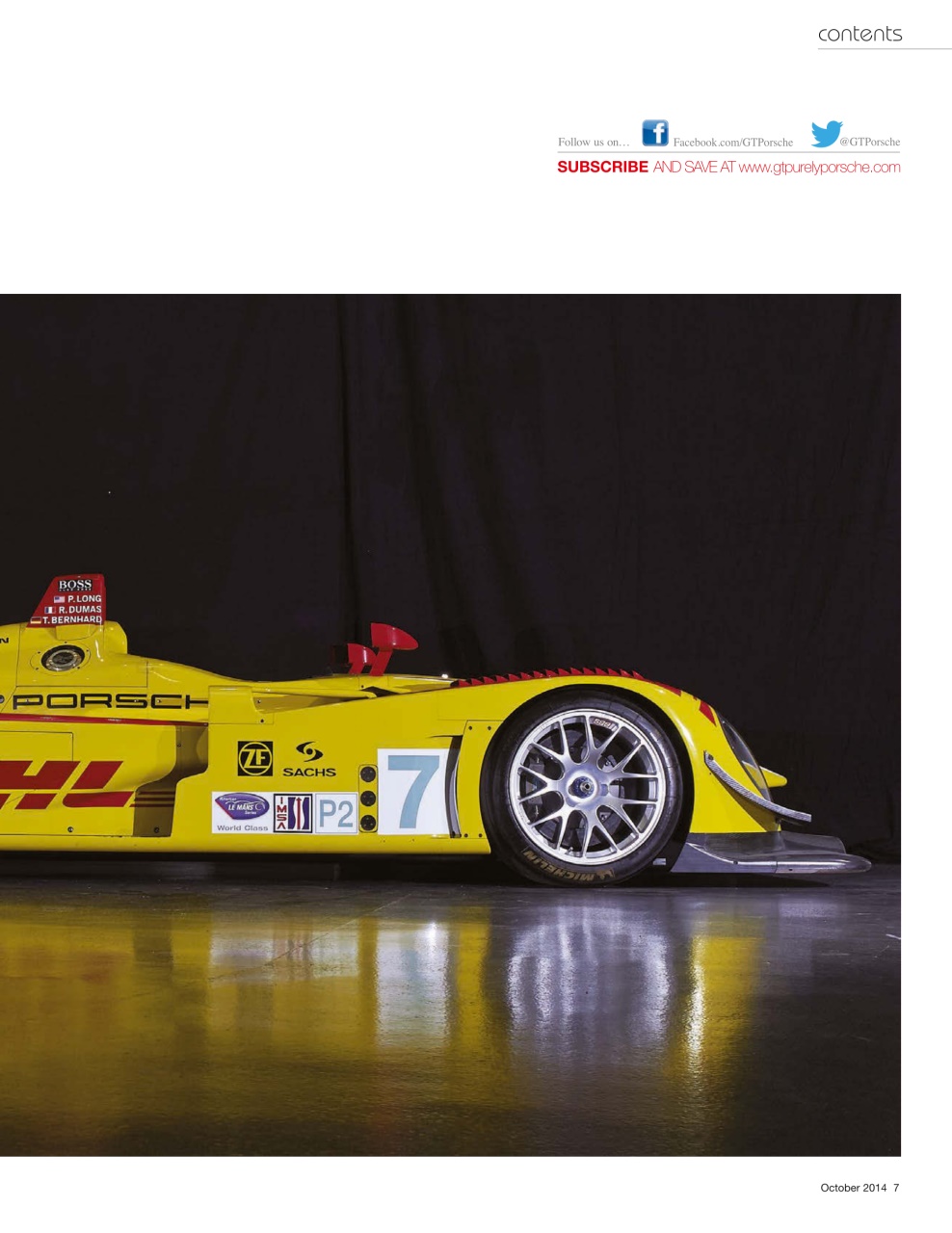 GT Porsche Preview Pages