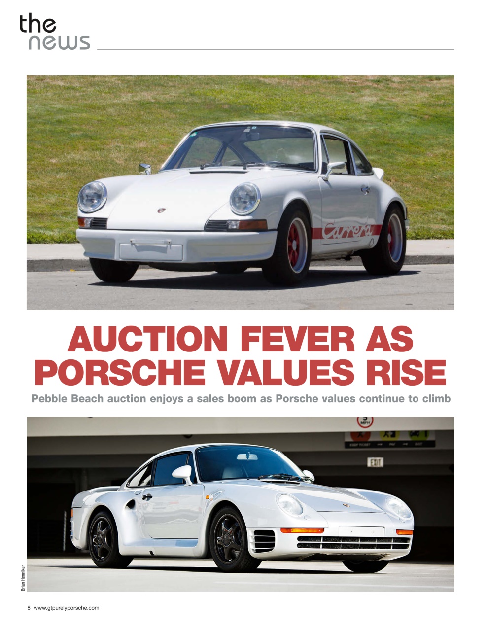 GT Porsche Preview Pages