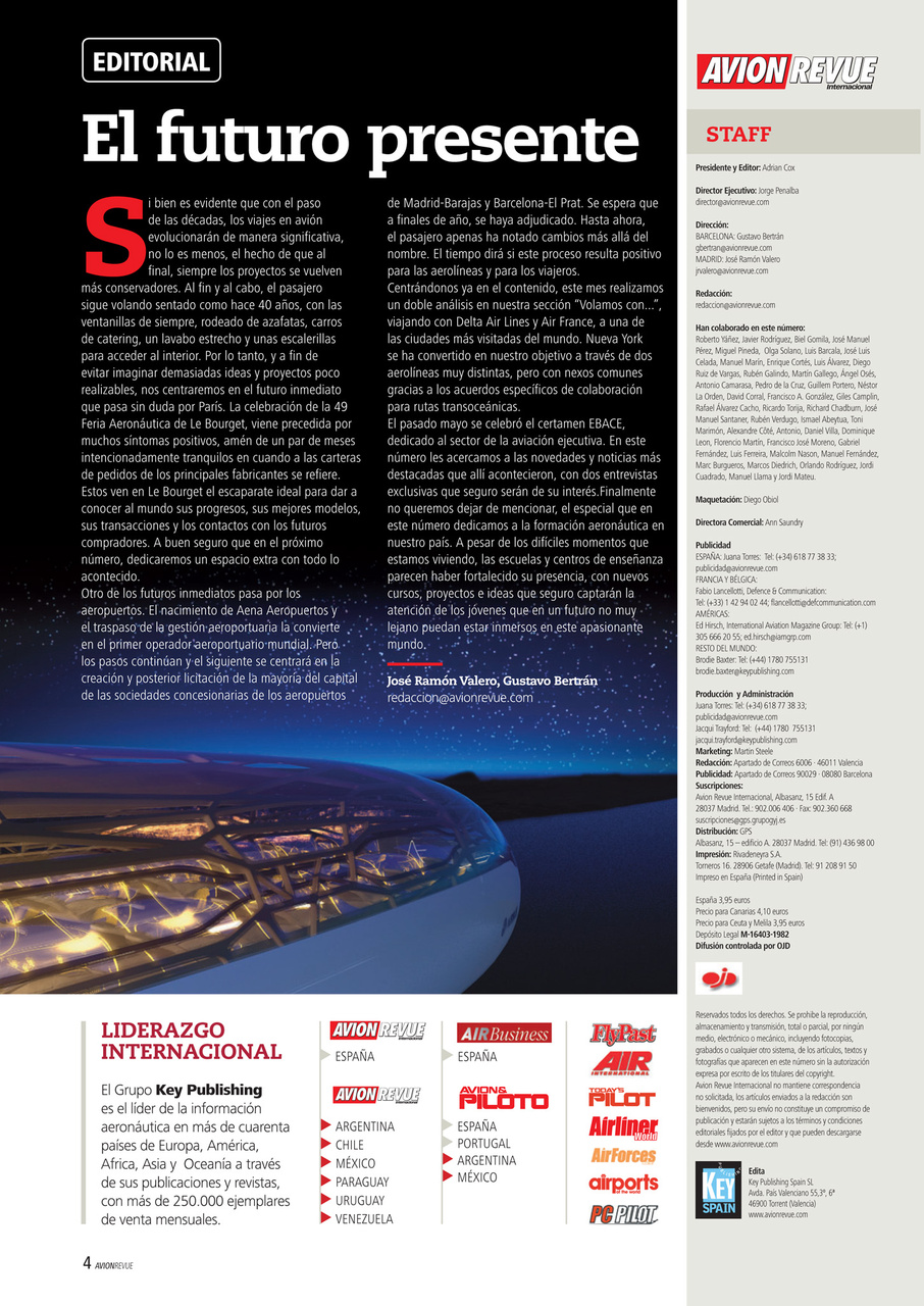 Avion Revue Internacional Preview Pages