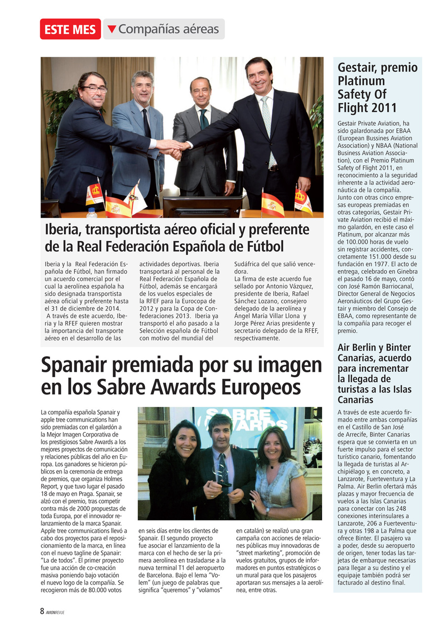 Avion Revue Internacional Preview Pages