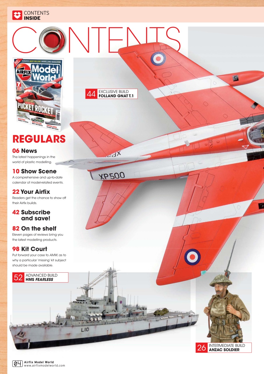 Airfix Model World Preview Pages