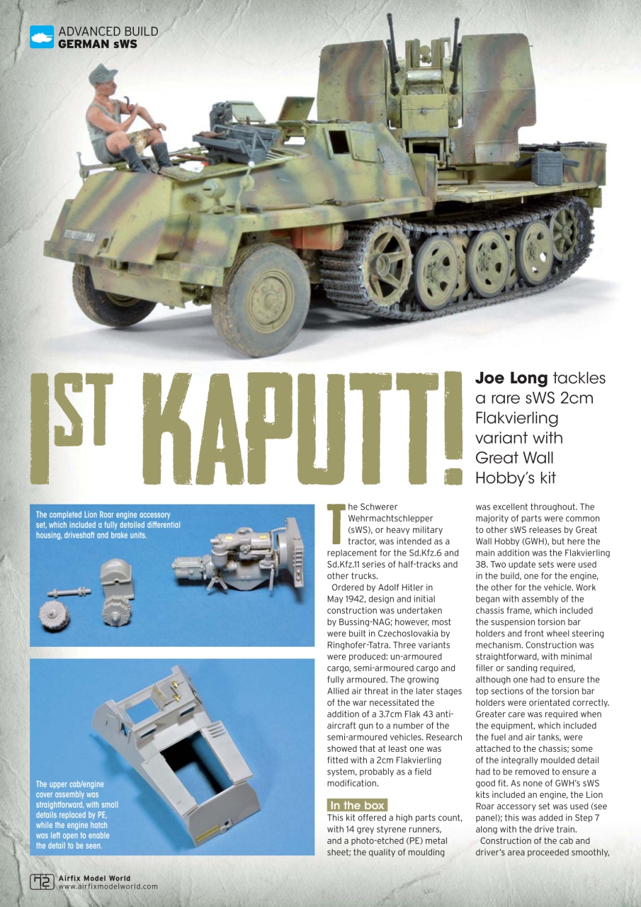 Airfix Model World Preview Pages
