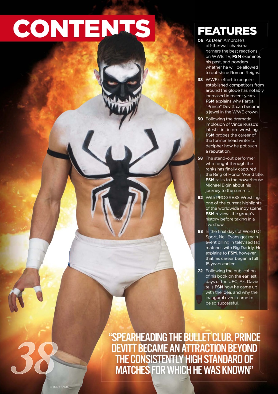 Wrestletalk Magazine Preview Pages