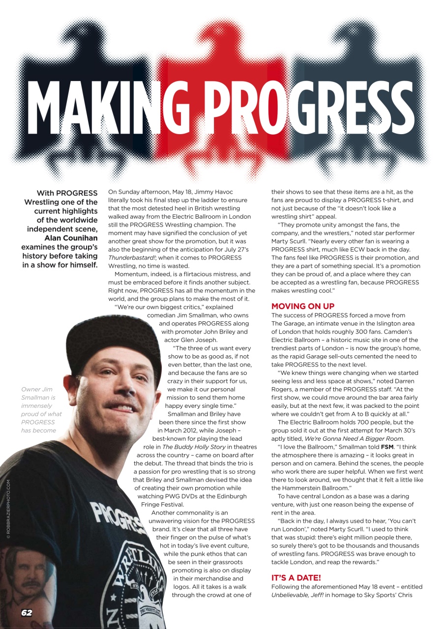 Wrestletalk Magazine Preview Pages