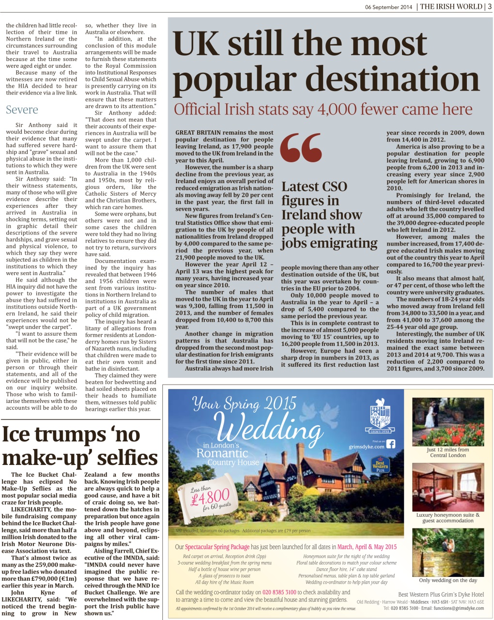 Irish World Preview Pages