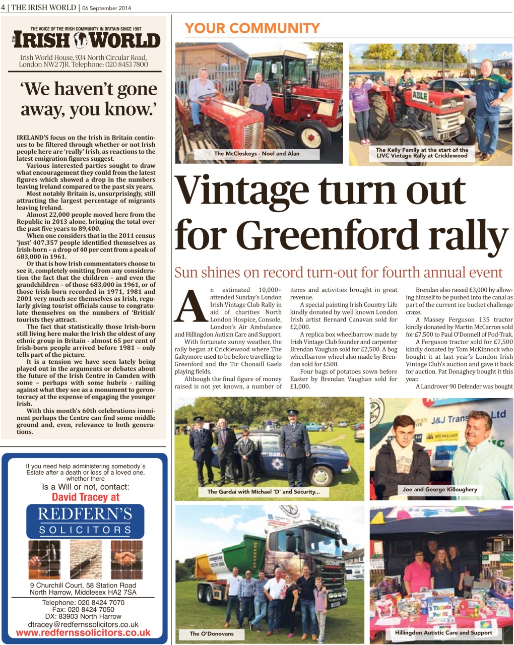 Irish World Preview Pages