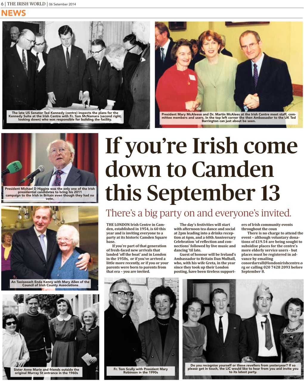 Irish World Preview Pages