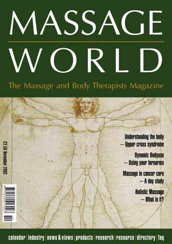 Massage World issue Massage World Nov 2002