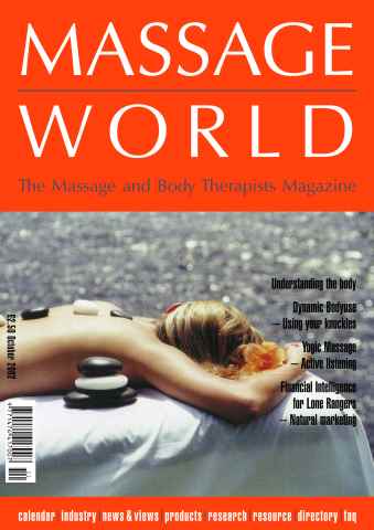 Massage World issue Massage World Oct 2002