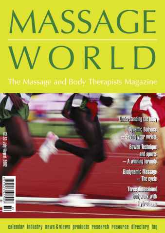 Massage World issue Massage World Jul-Aug 2002