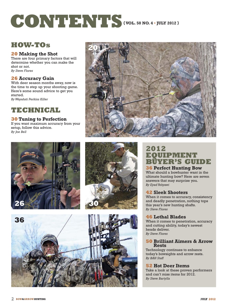 Bow & Arrow Hunting Preview Pages