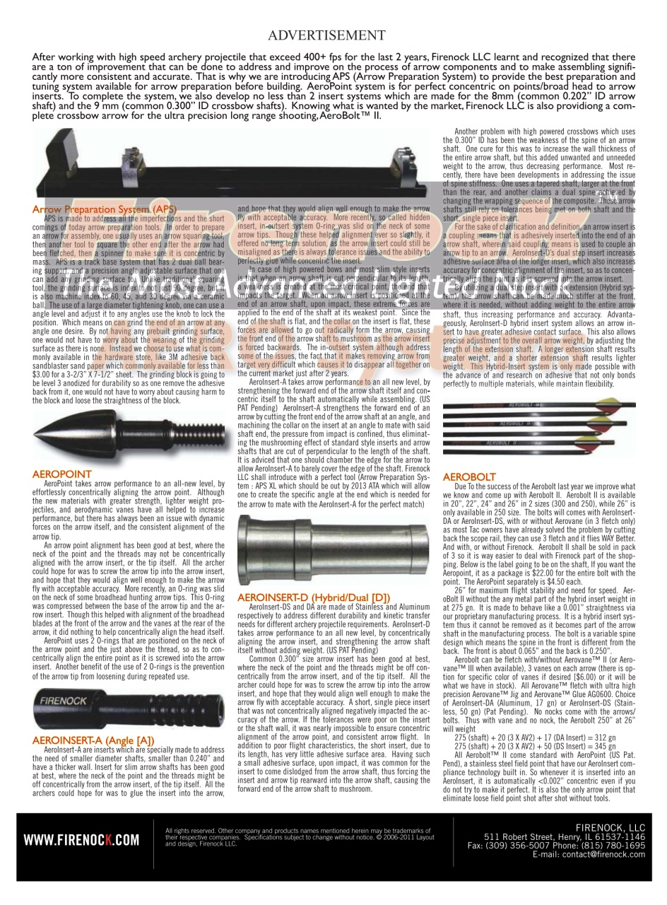 Bow & Arrow Hunting Preview Pages