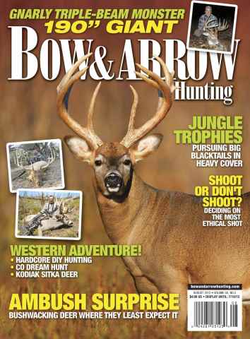 Bow & Arrow Hunting issue August 2012