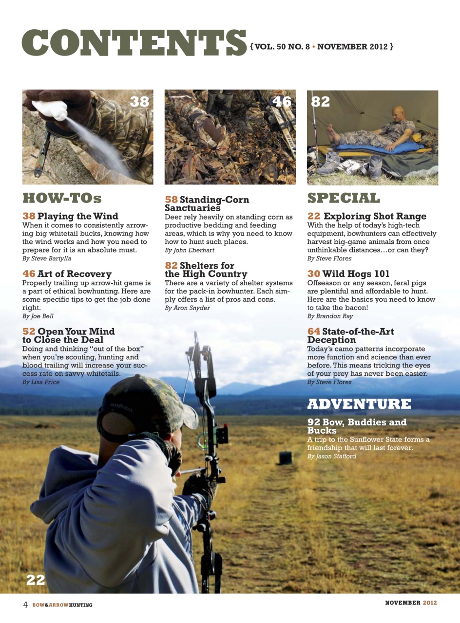 Bow & Arrow Hunting Preview Pages