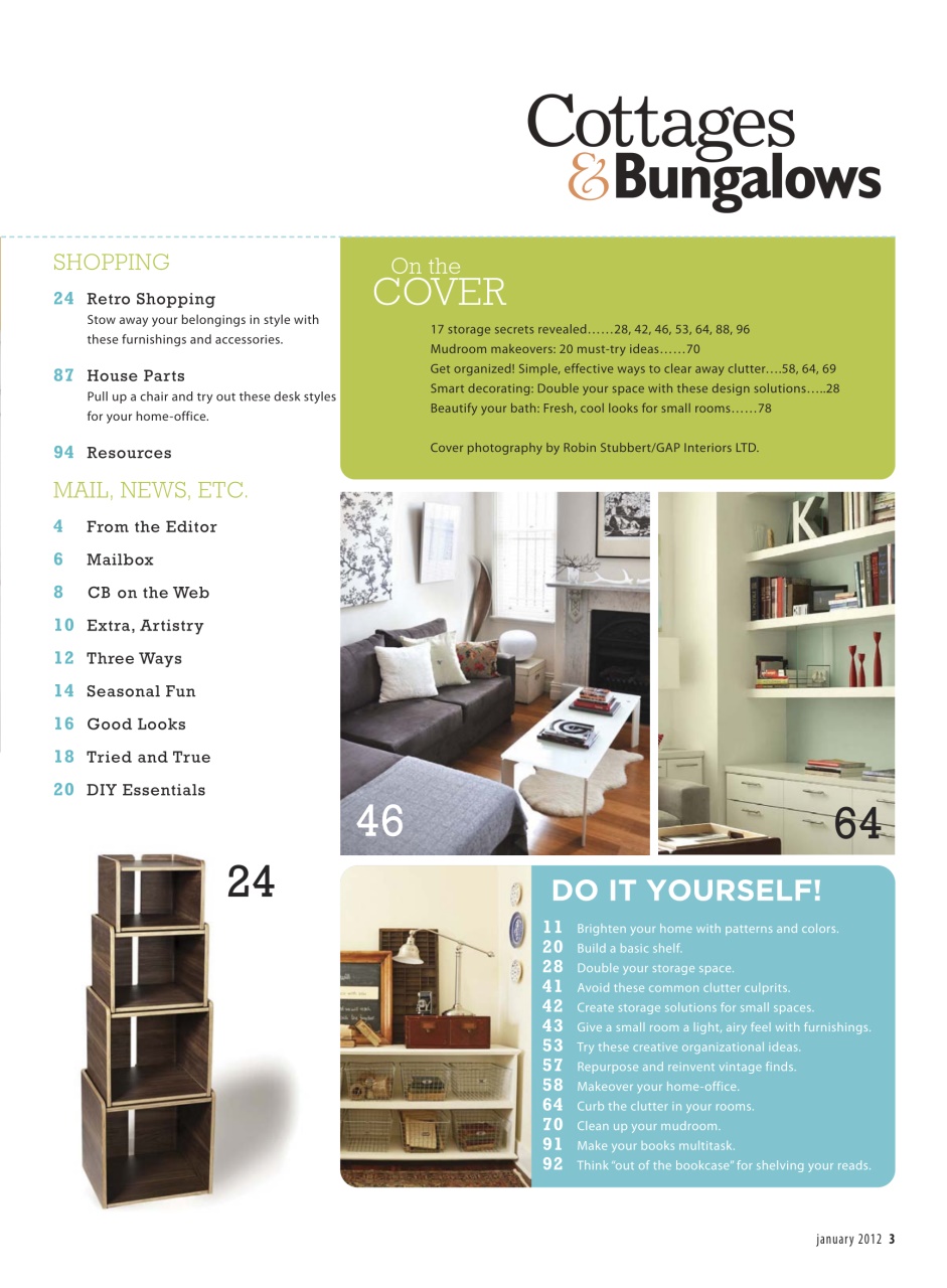 Cottages and Bungalows Preview Pages