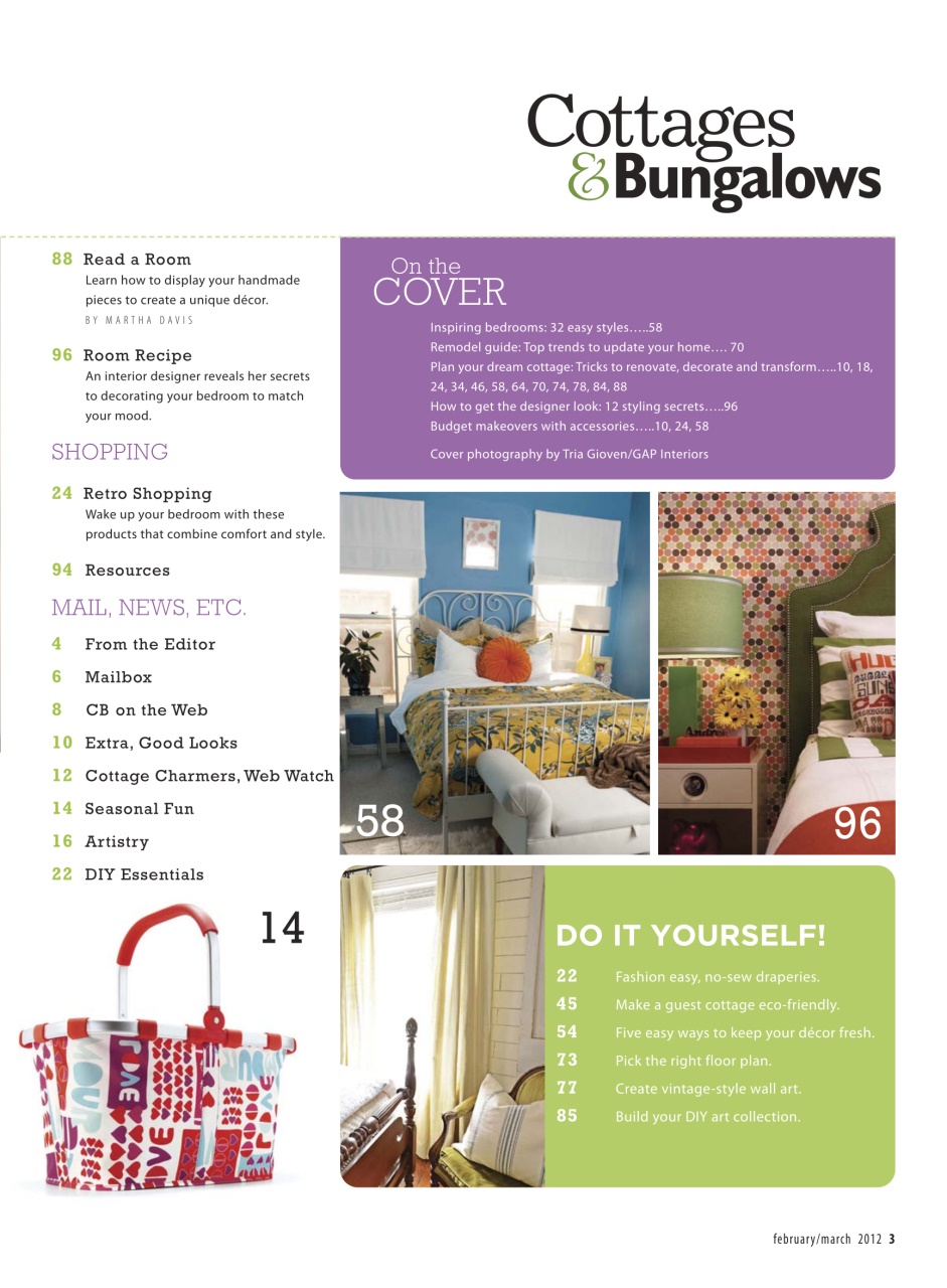 Cottages and Bungalows Preview Pages