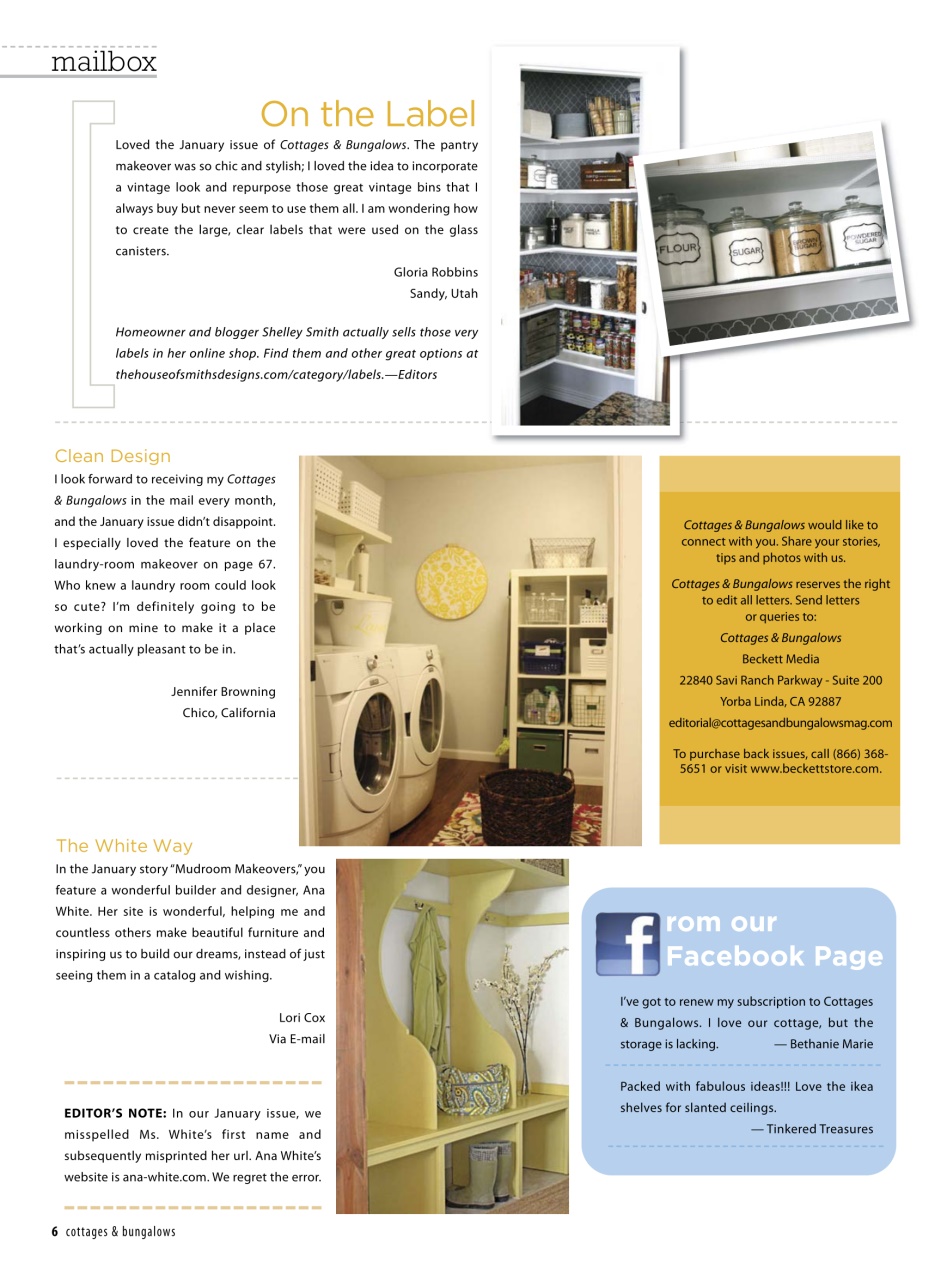 Cottages and Bungalows Preview Pages