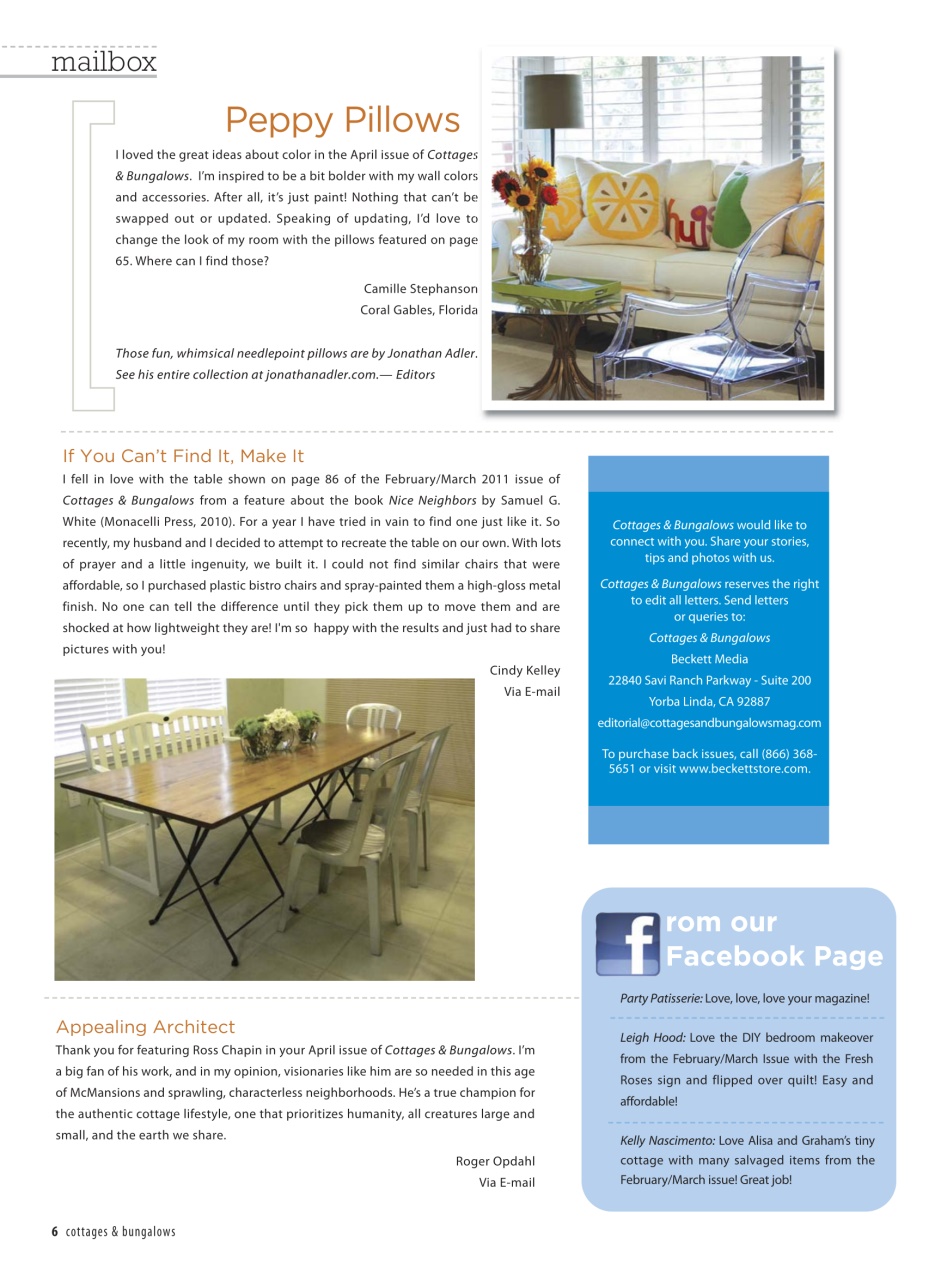 Cottages and Bungalows Preview Pages