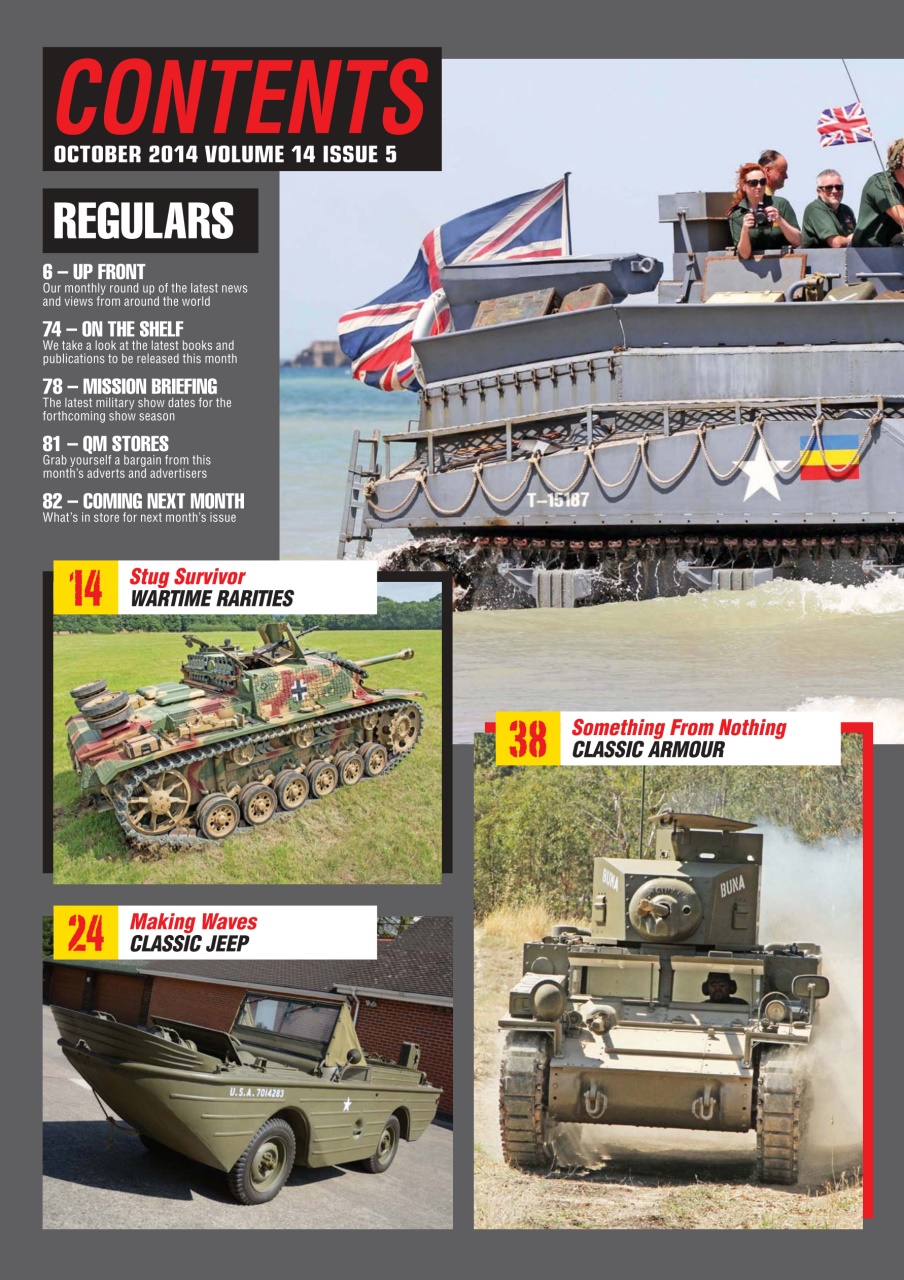 Military Machines International Preview Pages