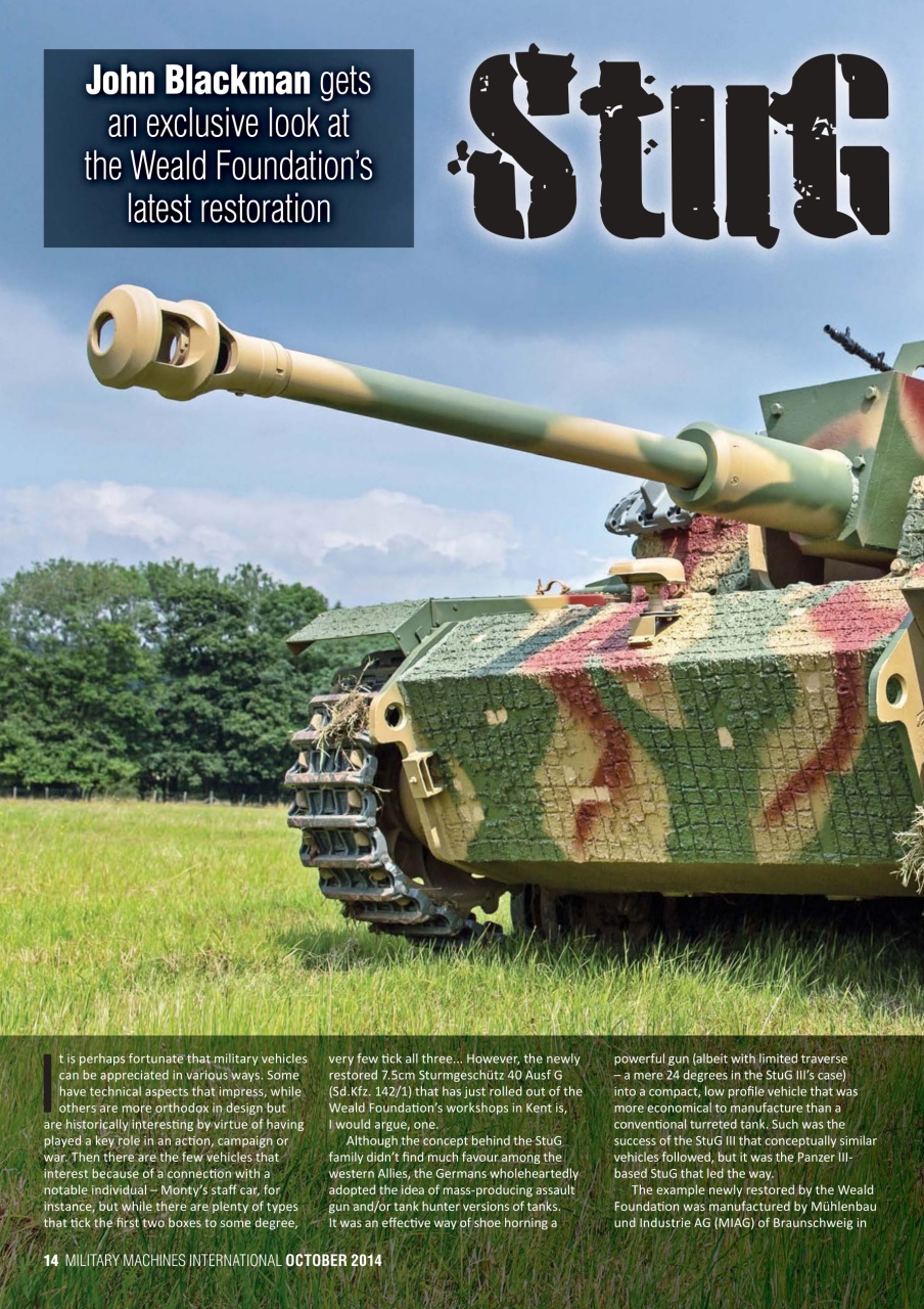 Military Machines International Preview Pages