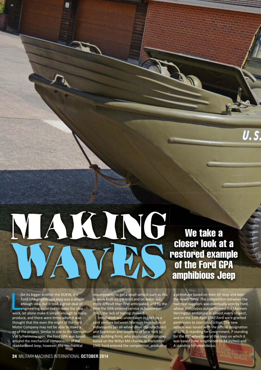 Military Machines International Preview Pages