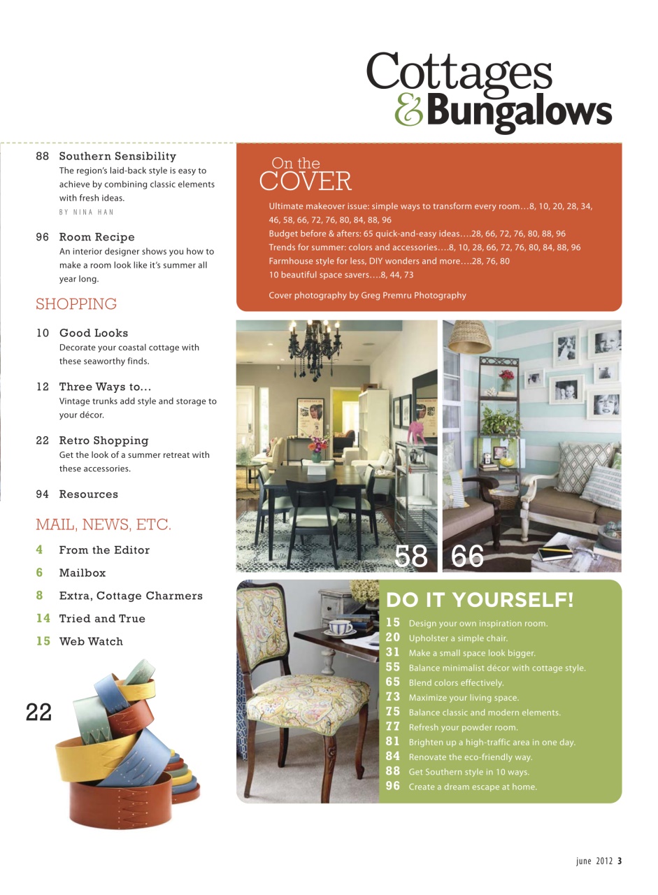 Cottages and Bungalows Preview Pages