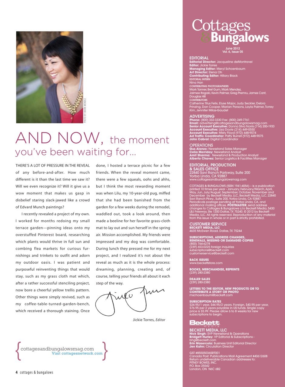 Cottages and Bungalows Preview Pages