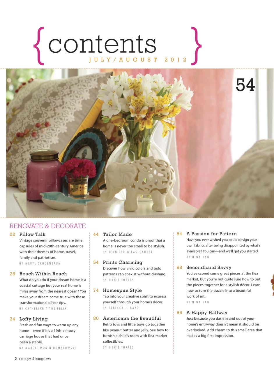 Cottages and Bungalows Preview Pages