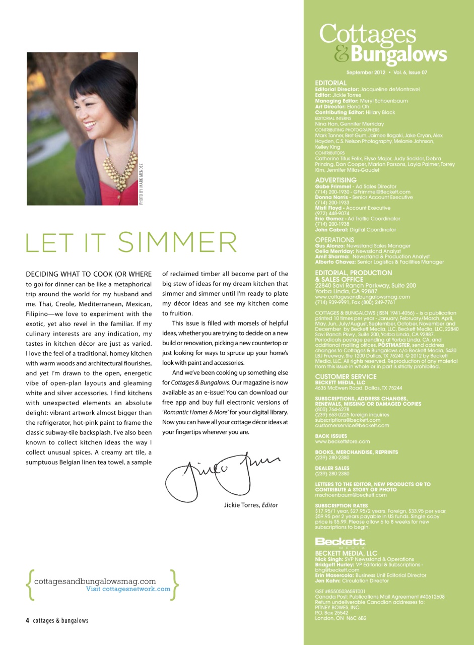 Cottages and Bungalows Preview Pages