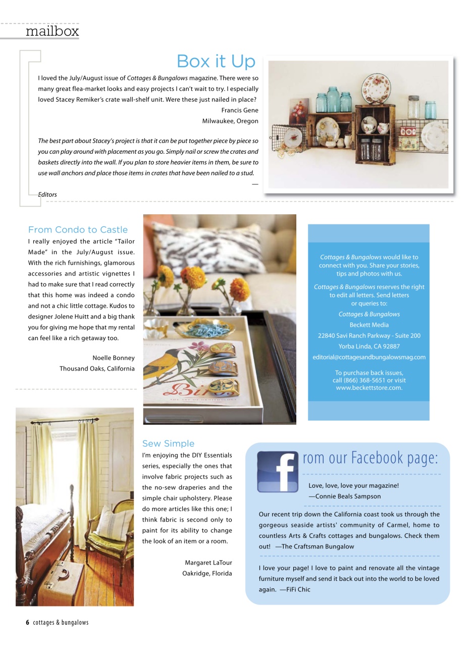 Cottages and Bungalows Preview Pages